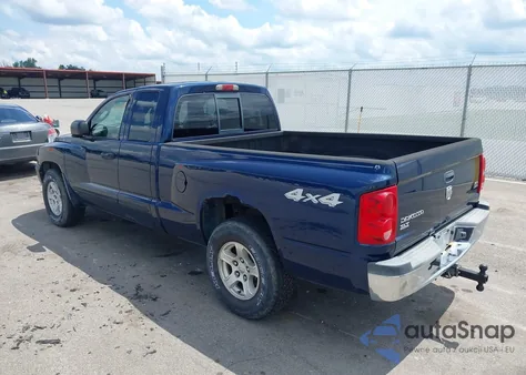 2005 Dodge Dakota Slt из США, поврежденный, VIN 1D7HW42N35S166791